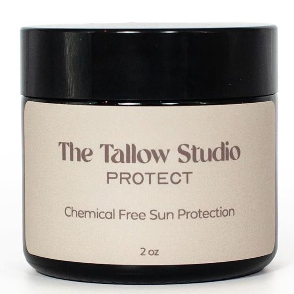 NEW 4.0 oz. The Tallow Studio Beef Tallow Mineral Sunscreen SPF 30 Grass Fed